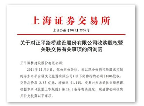 股价大跌!这家公司斥资逾2亿溢价收购控股股东资产,交易所发问:是否存在利