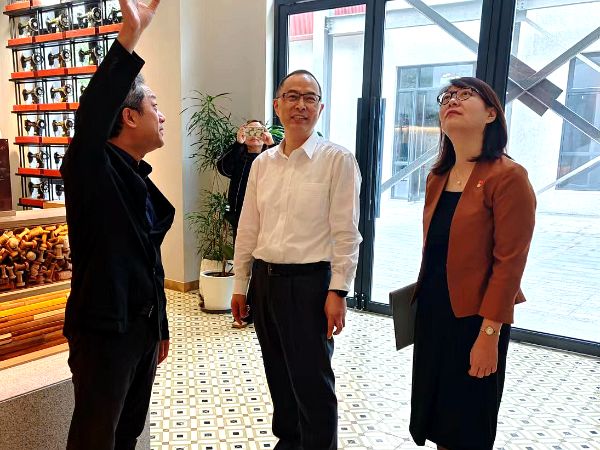 闵行区市场监管局调研七宝麦可将文创园